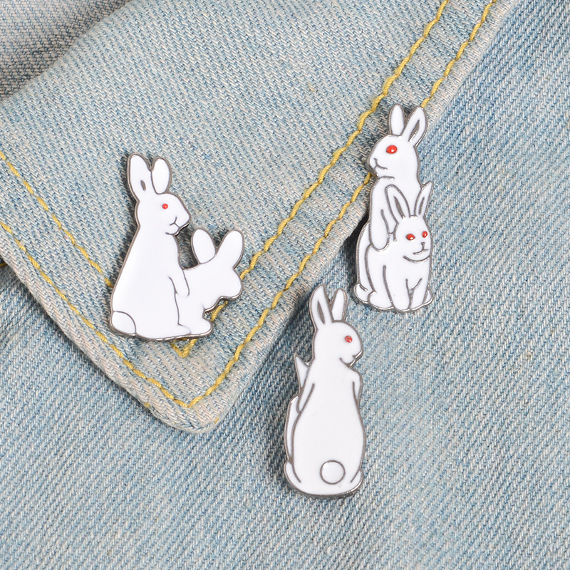 Pin Button Badge - Broche de animales de dibujos animados,