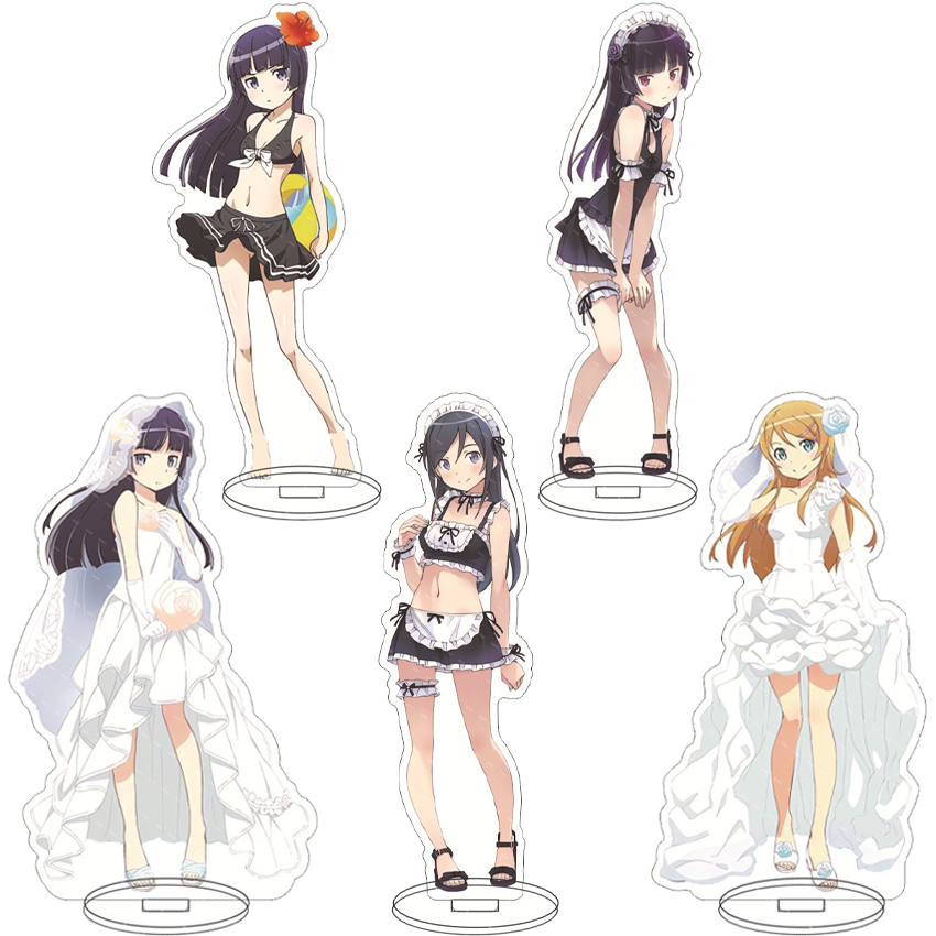 Acrylic Stand Figure - Figura de Anime de 16 cm,