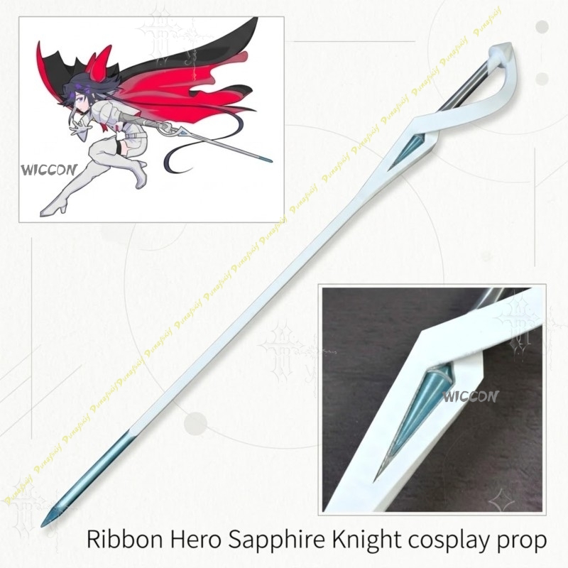 Anime Merchandise Women - Accesorio de Cosplay de Caballero Zafiro,