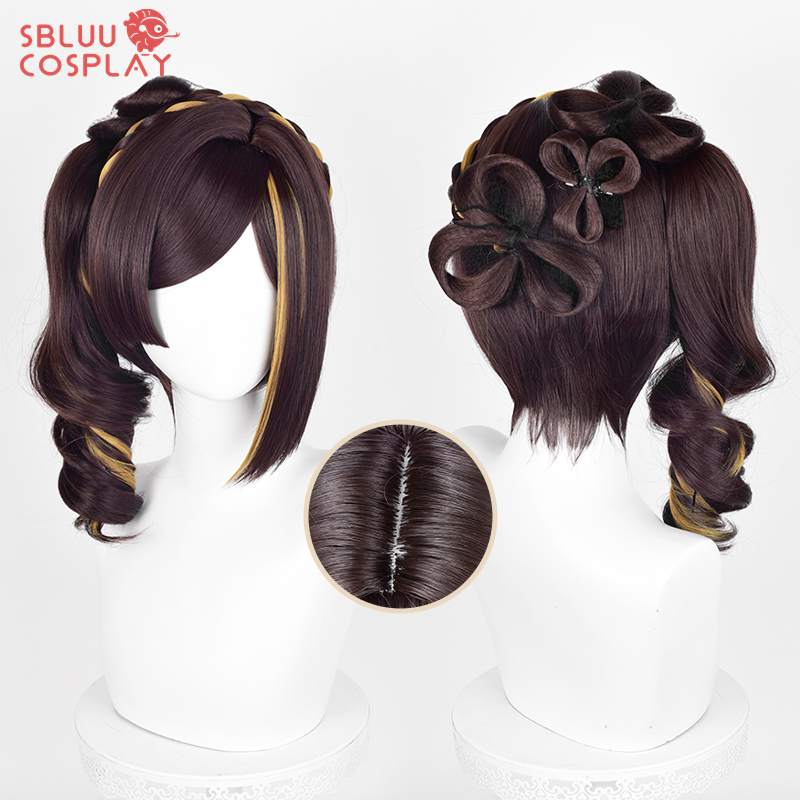 Cosplay Wig Colored - SBluuCosplay Genshin Impact Chiori Peluca de