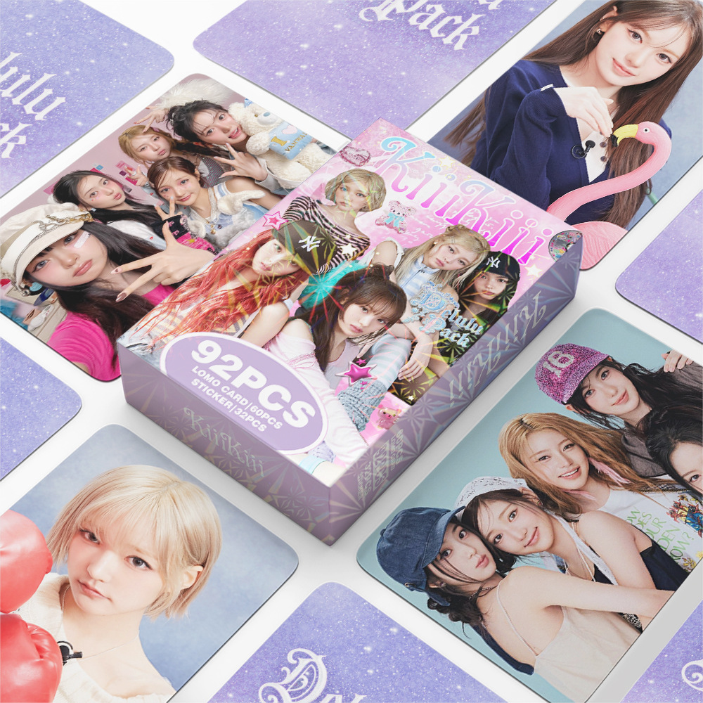 Sticker Sheet Set - 92 Piezas KiiiKiii Delulu Pack de