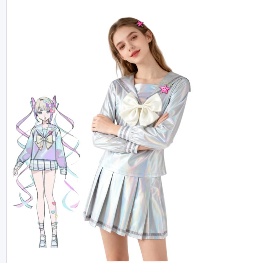 Cosplay Wig Colored - Disfraz de Cosplay de Needy Girl