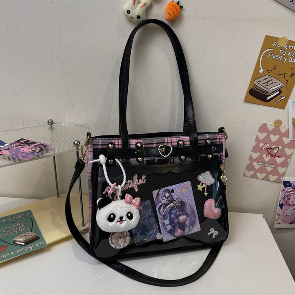 Anime Merchandise Women - Bolso Bandolera Y2K de Gran Capacidad