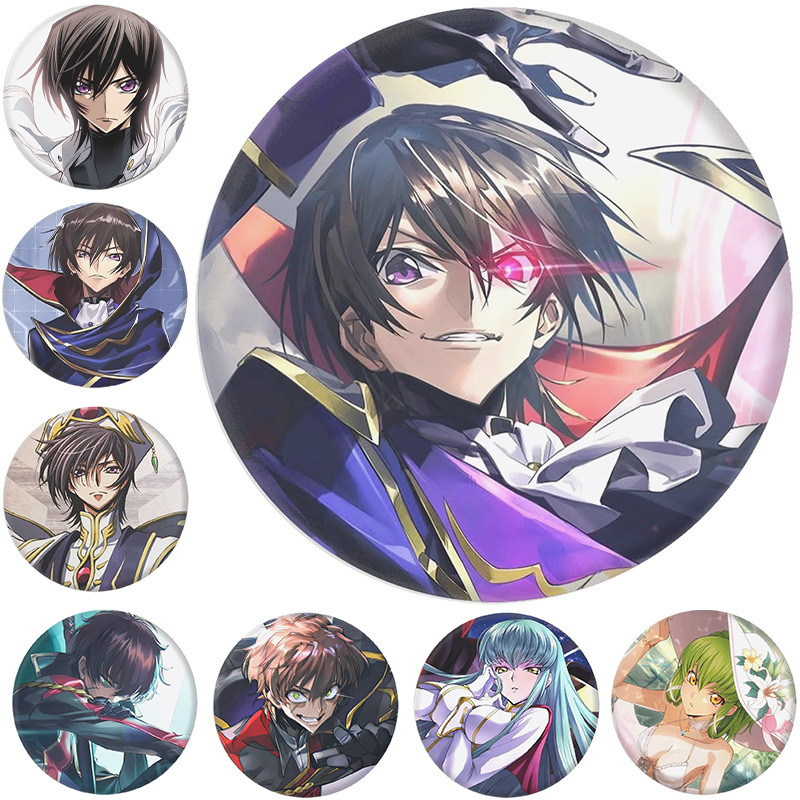 Pin Button Badge - Lelouch Lamperouge Pin insignia periféricos de
