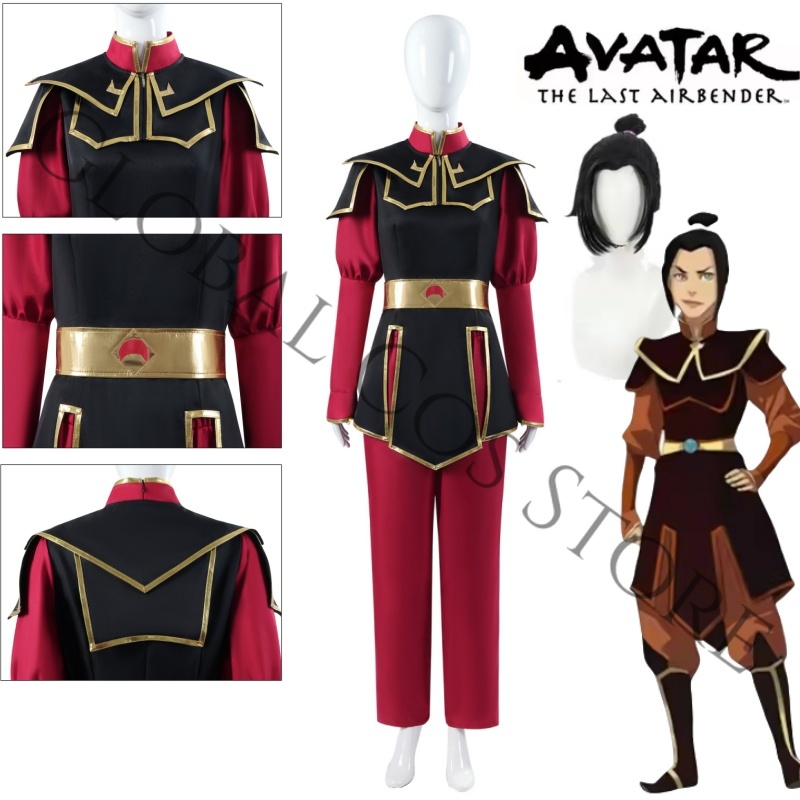 Disfraz de Azula de Avatar: La - Cosplay Wig Colored reseña y precio