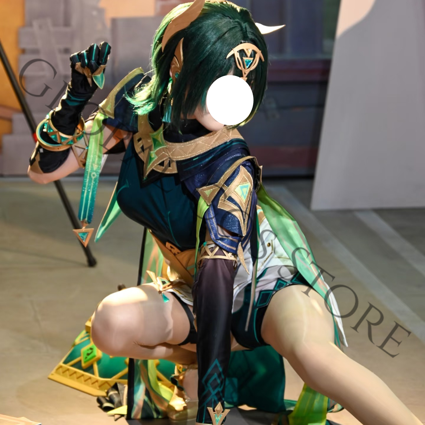 Disfraz de Cosplay de Nefer, C - Cosplay Wig Colored reseña y precio