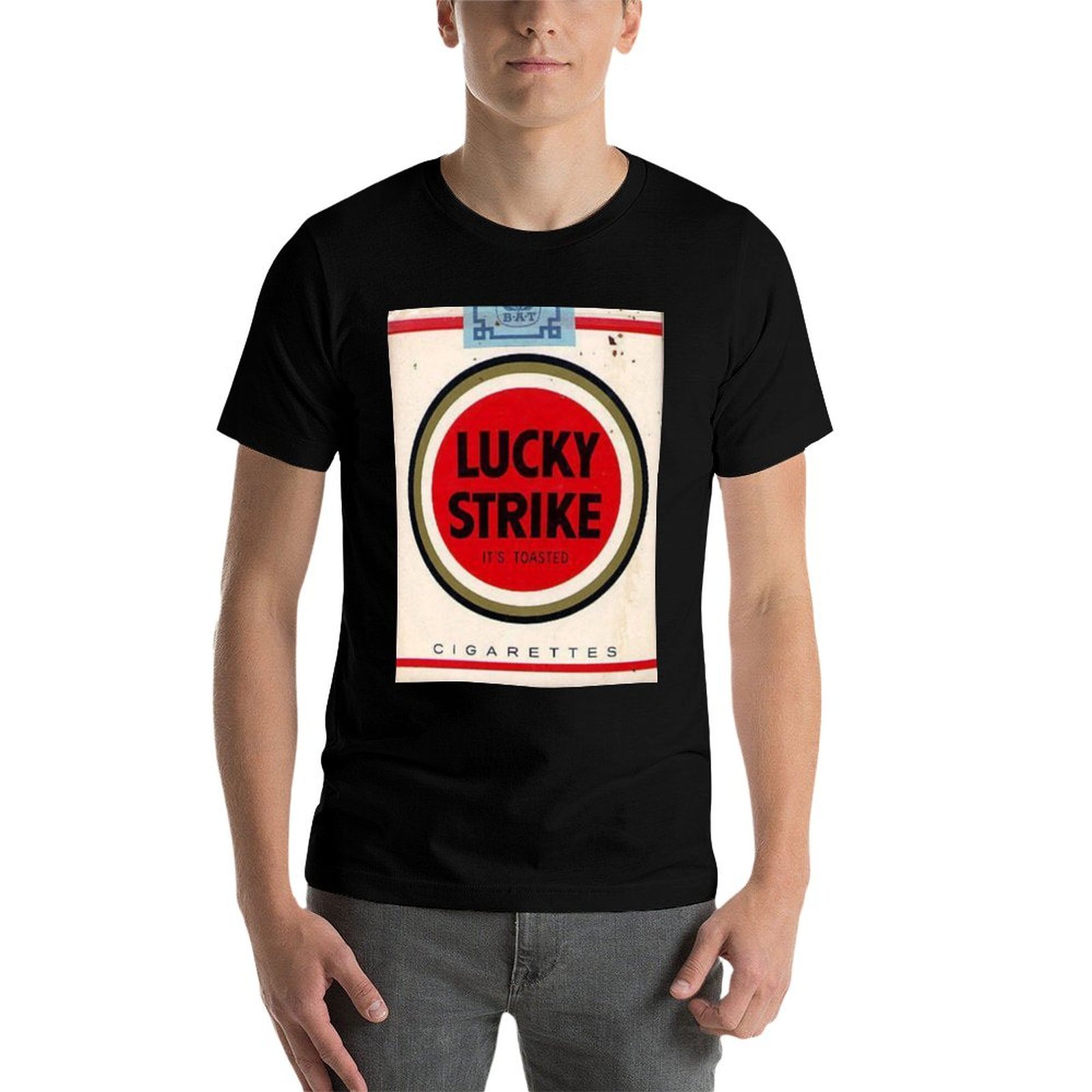 Camiseta Lucky Strike Merchand - Anime Merchandise China reseña y precio