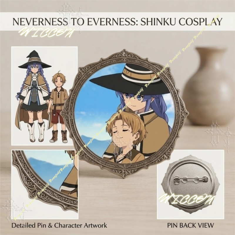 ​ ​ Insignia de Personaje de A - Pin Button Badge reseña y precio