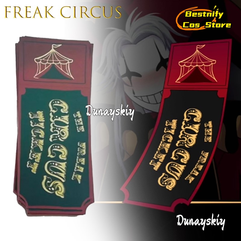 Tarjeta de boleto de circo BFr - Anime Merchandise Women reseña y precio
