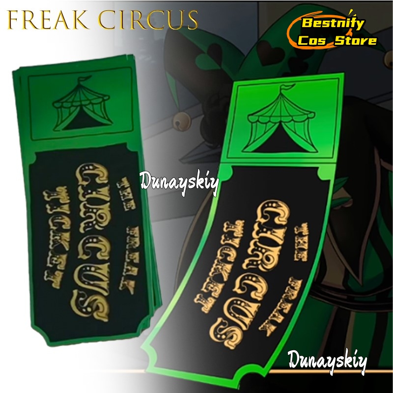 Tarjeta de boleto de circo BFr - Anime Merchandise Women reseña y precio