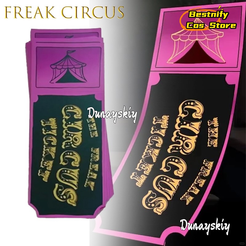Tarjeta de boleto de circo BFr - Anime Merchandise Women reseña y precio