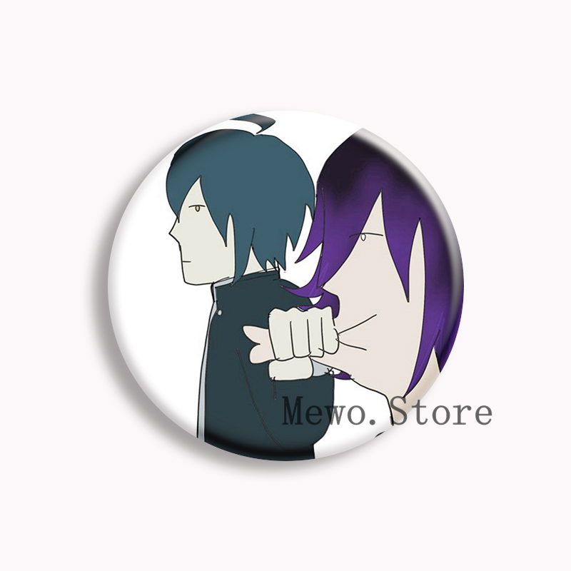 Kokichi Ouma Shuichi Saihara D - Pin Button Badge reseña y precio