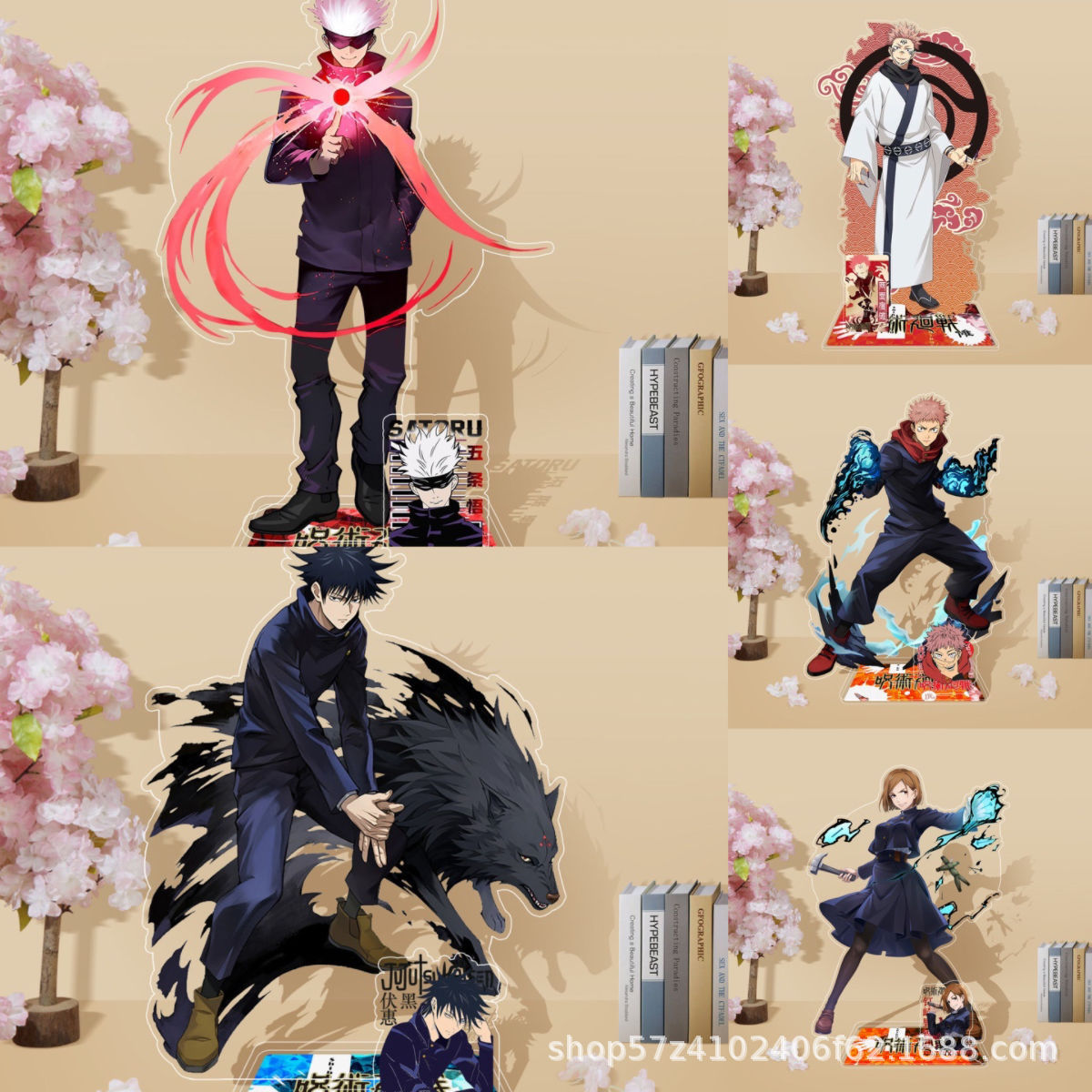 Anime Jujutsu Kaisen soporte a - Anime Merchandise Figures reseña y precio